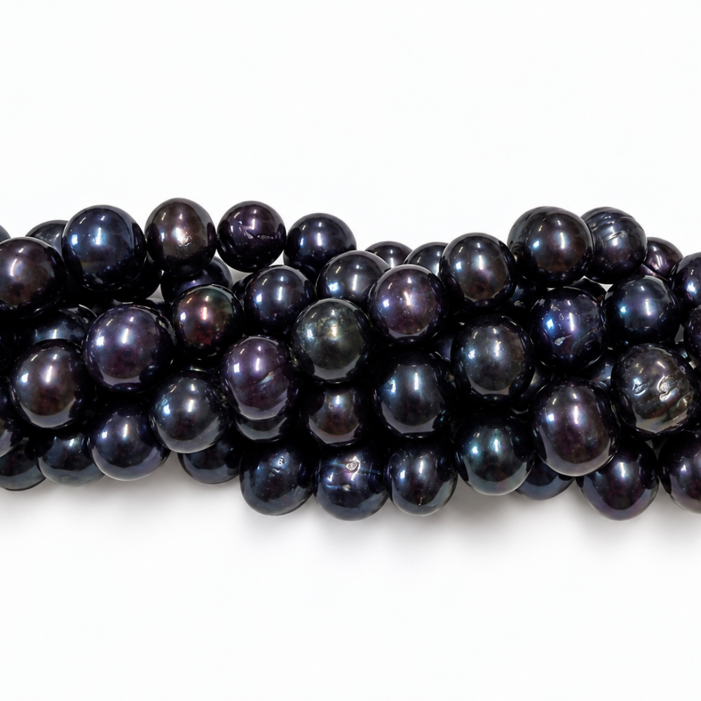 9×8 mm pearls, cultured