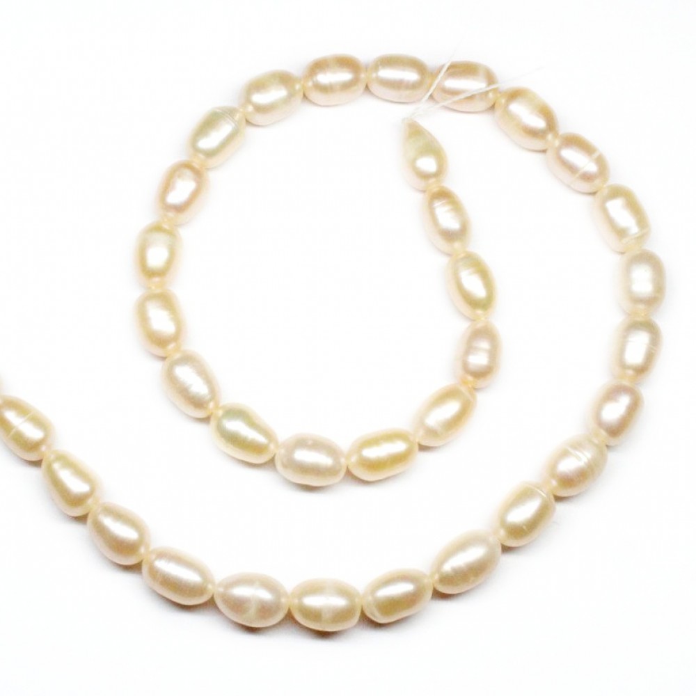 Beads Pearl ~ 10х6 mm (1510015)