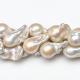 Baroque pearls, 33х21 mm, cultured