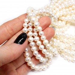 Beads Pearl ~ 6x7mm (1506005)