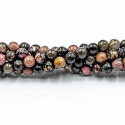 Beads Rhodonite ~ 6mm (3006000)