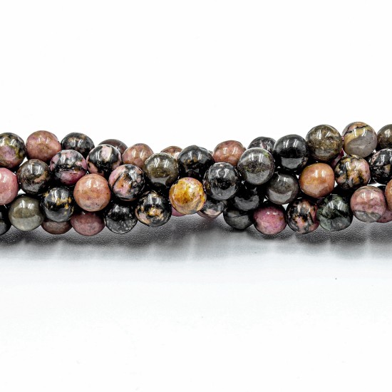 Beads Rhodonite ~ 6mm (3006000)