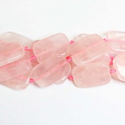 Beads Rose quartz 35x25mm (3235000)