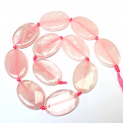Beads Rose quartz 35x25x6mm (3235002)