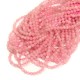 Бусины Розовый кварц-гранёные 2,5мм (3202001G)
