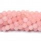Beads Rose quartz-frosted 8mm (3208000M)