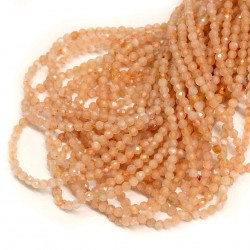 Beads Sun stone-faceted 2mm (3602002G)