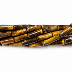 Tiger’s Eye Beads 9×4 mm – natural stone