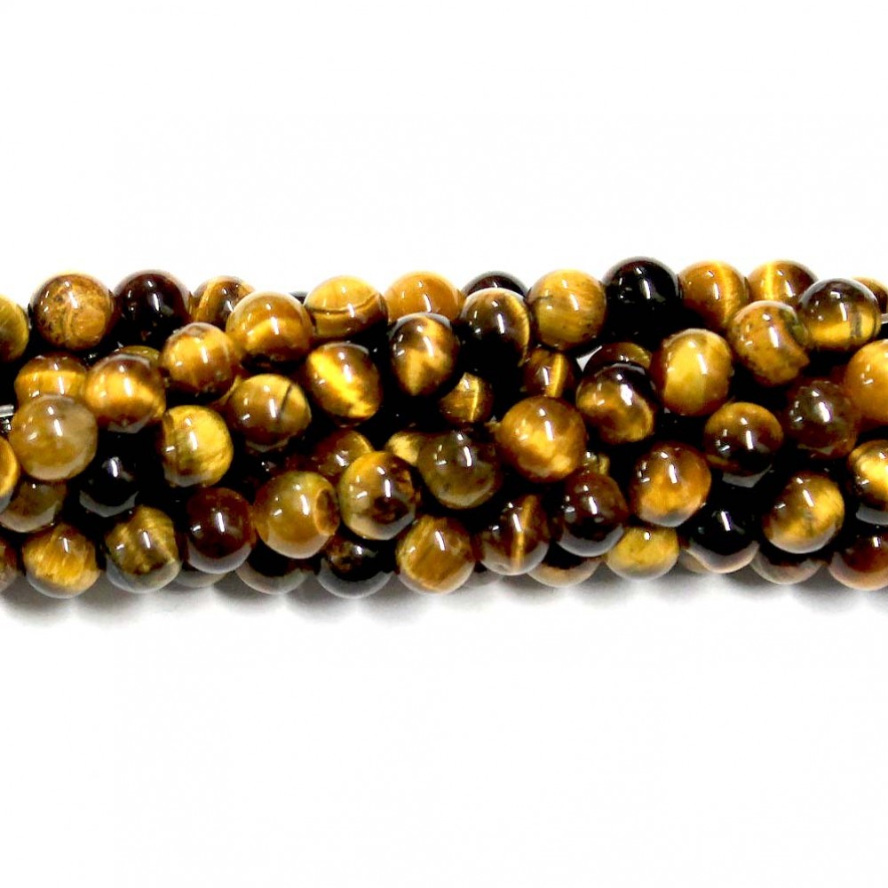 Beads Tiger's eye 5mm (3705000)