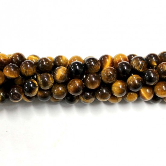 Beads Tiger's eye 6mm (3706001)
