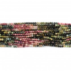 Beads Tourmaline-faceted 3mm (3803003G)