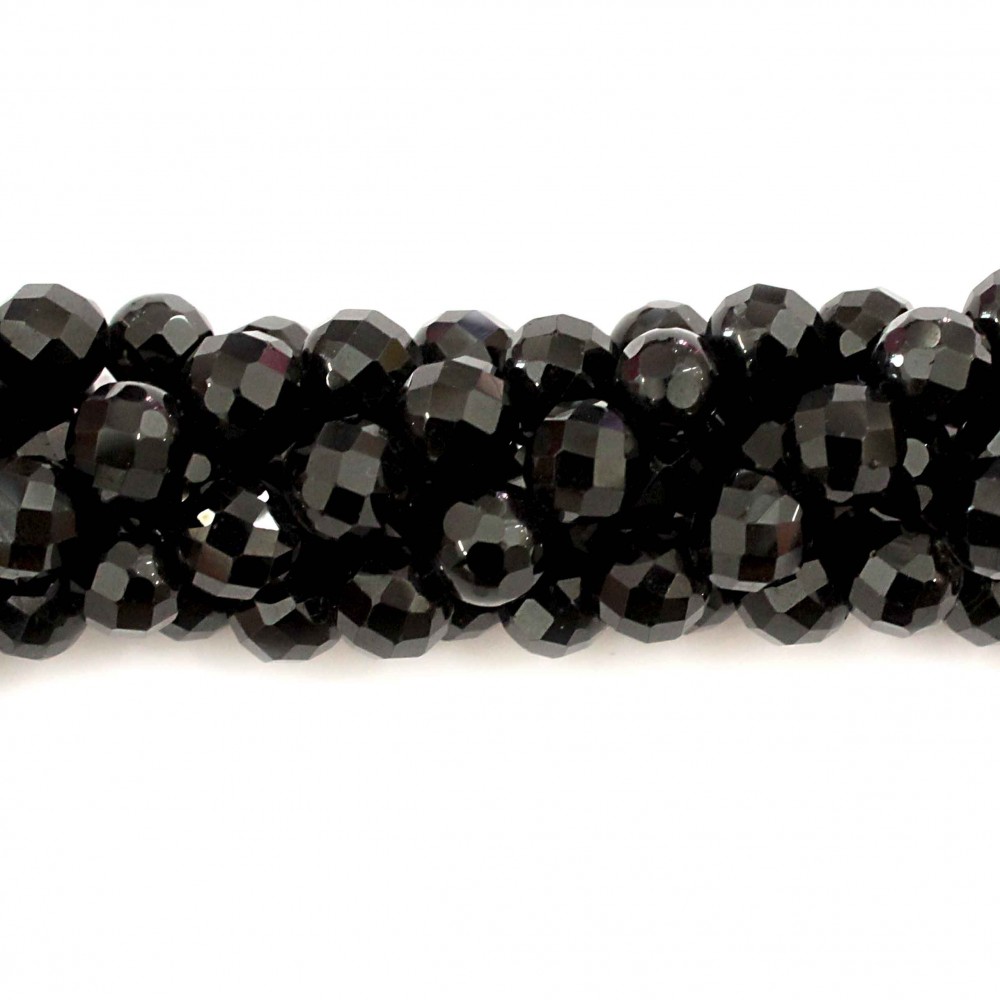 Beads Tourmaline-faceted 8mm (3808001G)