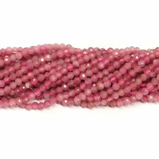 Beads Tourmaline-faceted 2mm (3802001G)