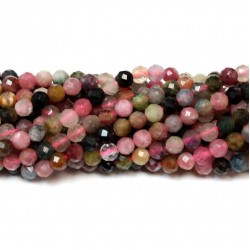 Beads Tourmaline-faceted 3mm (3803001G)