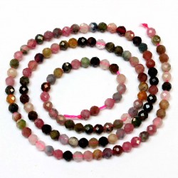 Beads Tourmaline-faceted 3mm (3803001G)