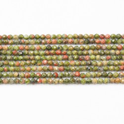 Beads Unakite - 2mm (3902000G)