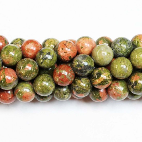 Beads Unakite 10mm (3910000)