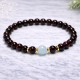 Garnet, Aquamarine & Hematite Bracelet