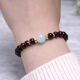 Garnet, Aquamarine & Hematite Bracelet