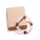 Rose Quartz/Amethyst/Hematite (321006)