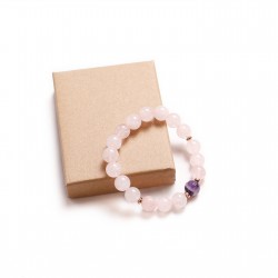 Rose Quartz/Amethyst/Hematite (321008)