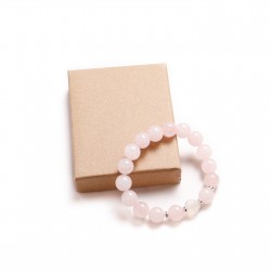Rose Quartz/Hematite/Agate (321013)