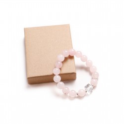 Rose Quartz/Hematite/Rock crystal (321014)