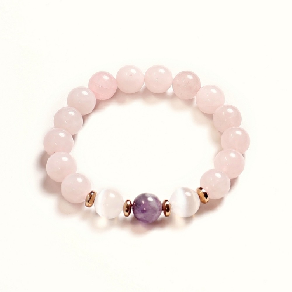 Rose quartz/Amethyst (321400)