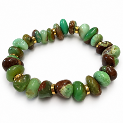 Chrysoprase/Hematite 