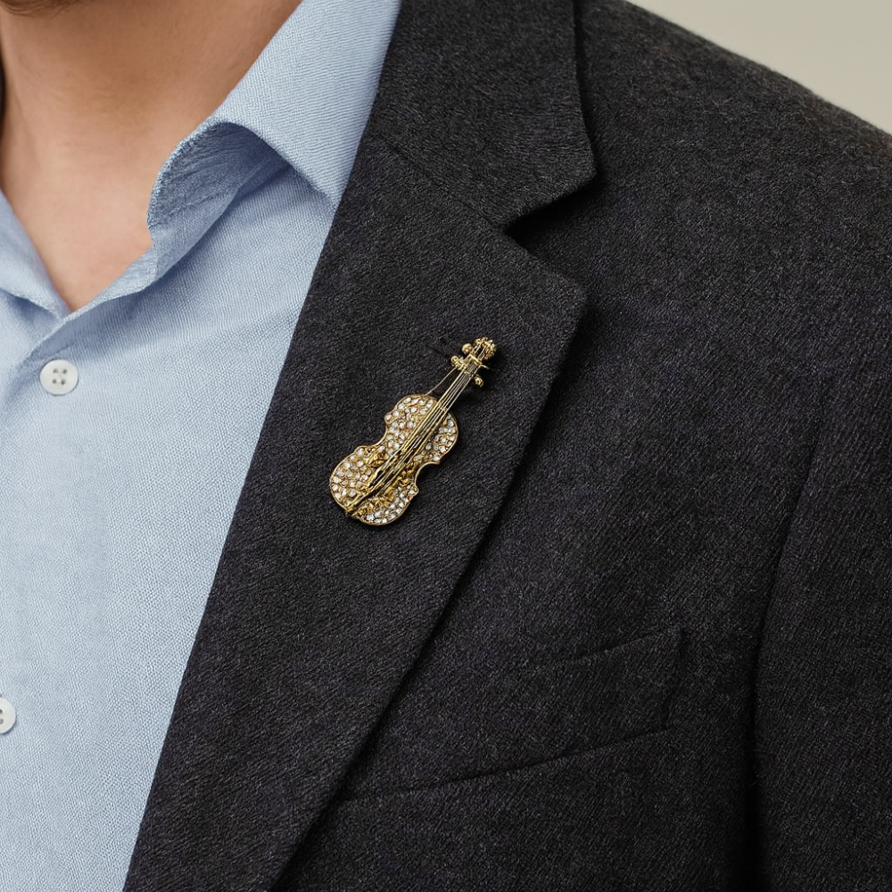 Brooch guitar (6534)