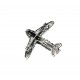 Brooch 42x37mm (6697)