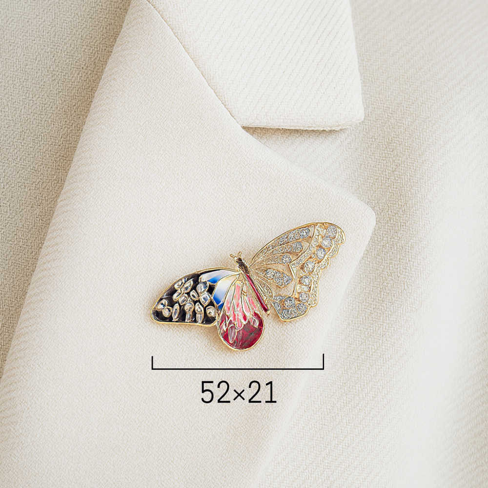 Butterfly brooch (6699)
