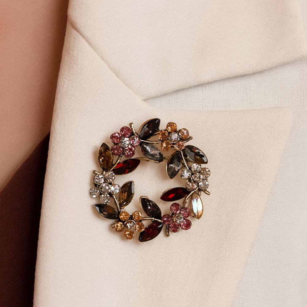 Brooch ‘Flower Wreath’ (6712)