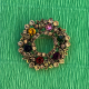 Flower Wreath Brooch (6713)