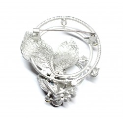 Brooch ‘Silver Petal’ (6714)