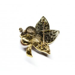 Flower-shaped brooch (6722)