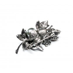 Silver Bud Brooch (6725)
