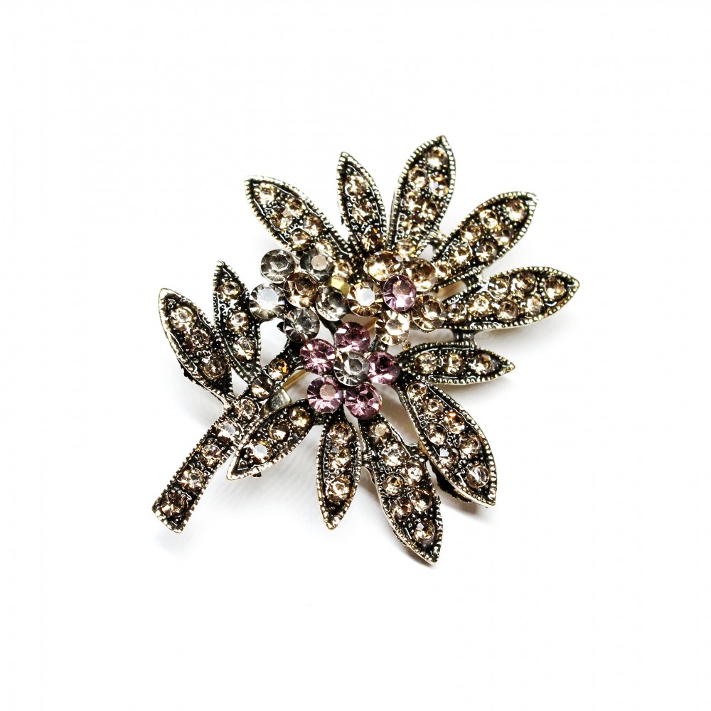 Brooch 51х39 mm (6728)