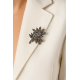 Brooch ‘Flower brooch with rhinestones’ (6728)