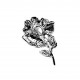 Brooch 53х39 mm (6788)