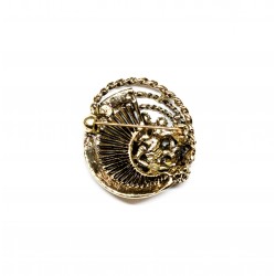 Brooch 36х34 mm (6794)