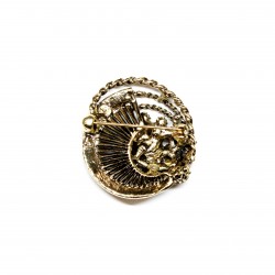 Brooch 36х34 mm (6794)