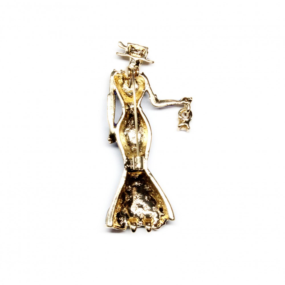 Brooch 55х27 mm (6802)