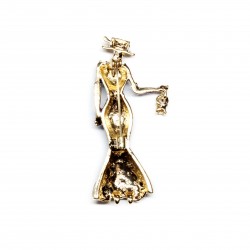Brooch 55х27 mm (6802)