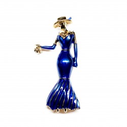 Brooch 55х27 mm (6802)