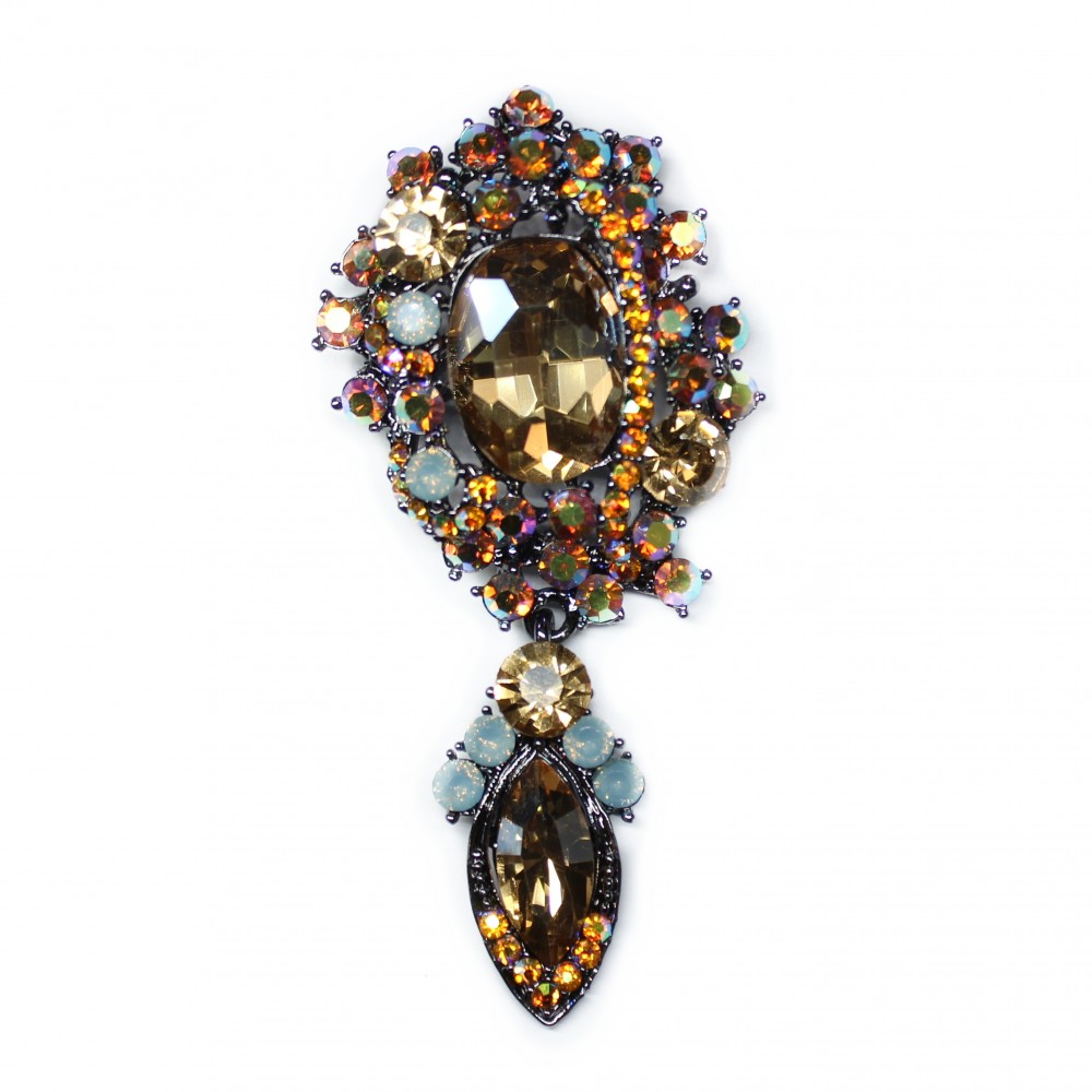 Brooch 70х30 mm (6817)