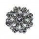 Brooch 41х41 mm (6827)