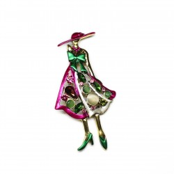 Brooch 80х42 mm (6835)