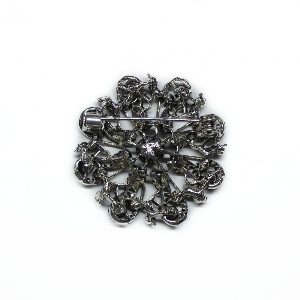 Brooch 41х41 mm (6837)
