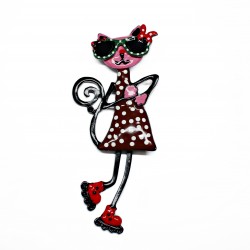 Brooch 95х40 mm (6839)